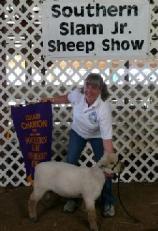 Sheepfields Rambaaler shown by Diane Spisak